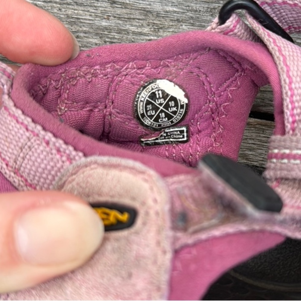 Keen Pink and Black Sporty Sandals - Picture 4 of 4